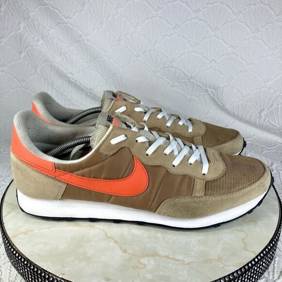 Nike Challenger OG Low Top Sneakers Mens 13 Brown Orange Athletic Running Shoes - Picture 1 of 12